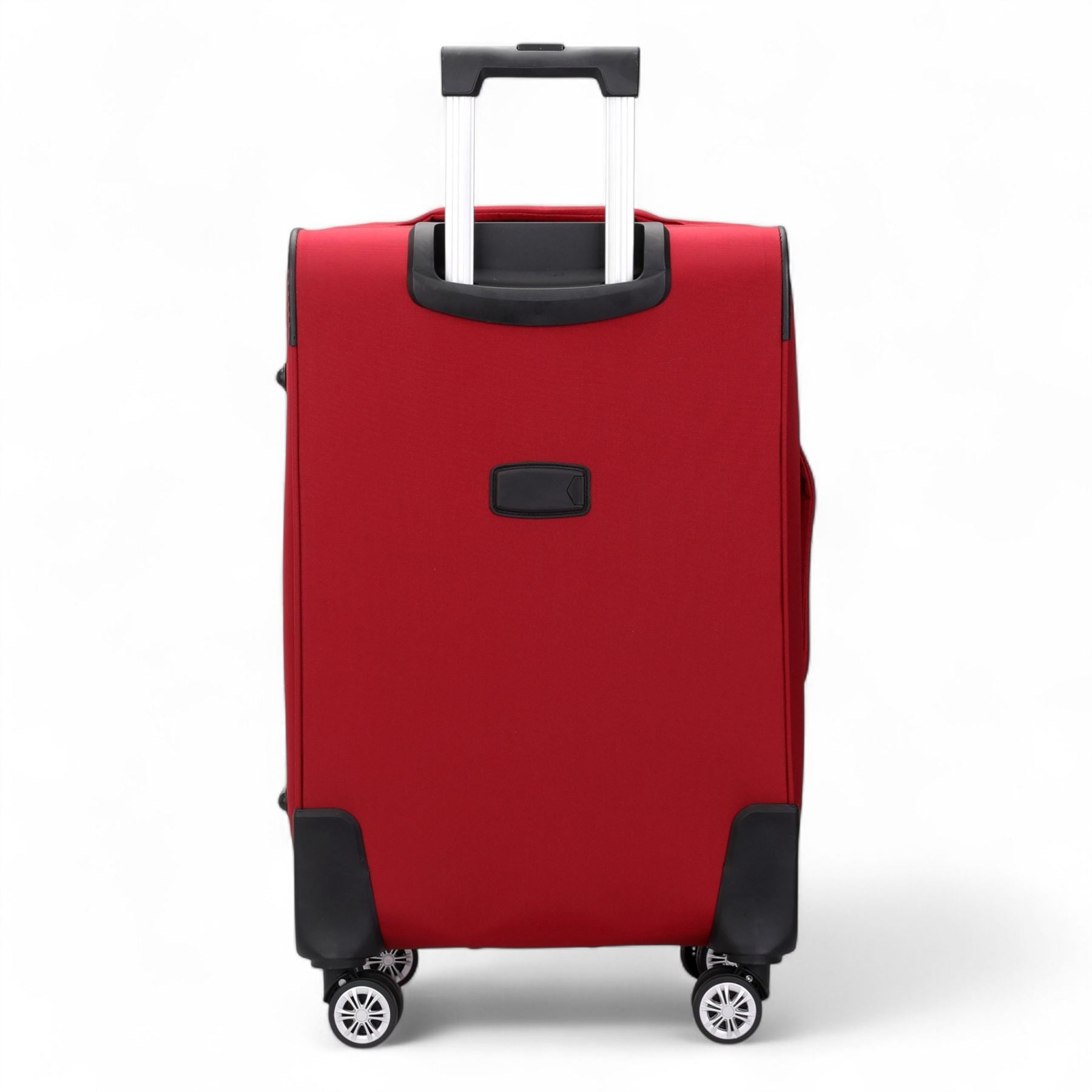 Lightweight Expandable Luggage Softshell 8 Weel Suitcase Set