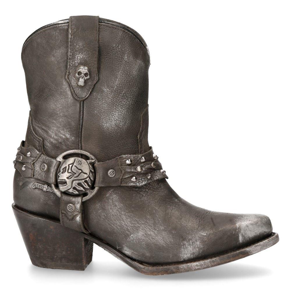 Mens skull clearance cowboy boots