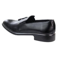 Mens Leather Slip On Loafers Driving Shoes Metal Trim Tassel Patent Smart Casual - Knighthood Store