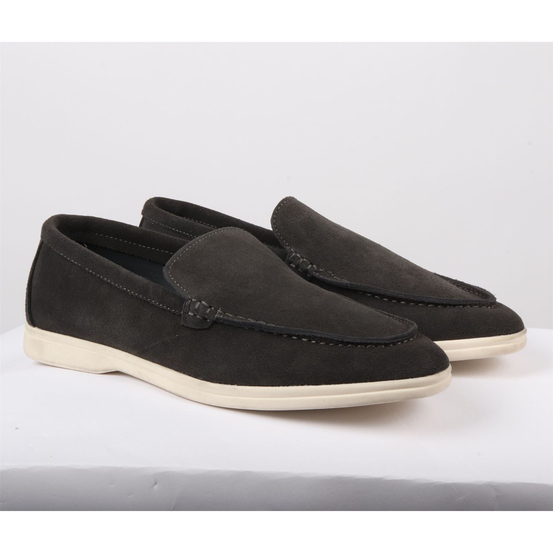 Men's Suede Slip On Comfort Fit Loafers