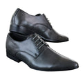 Mens Smart Casual Formal Laced Pointed Leather Shoes Wedding Prom Office Classic - Knighthood Store