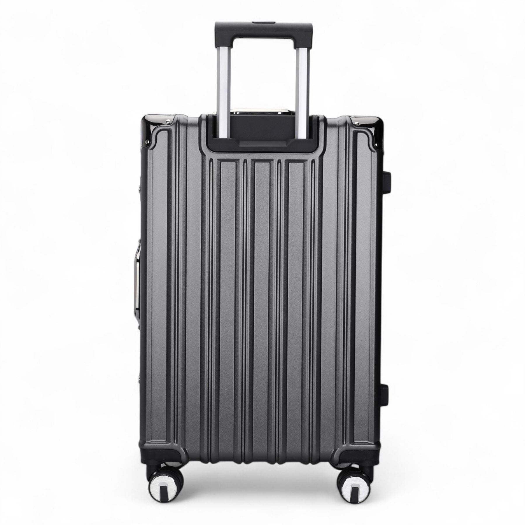 Robust Hard Shell Luggage 8 Wheel Suitcase Set