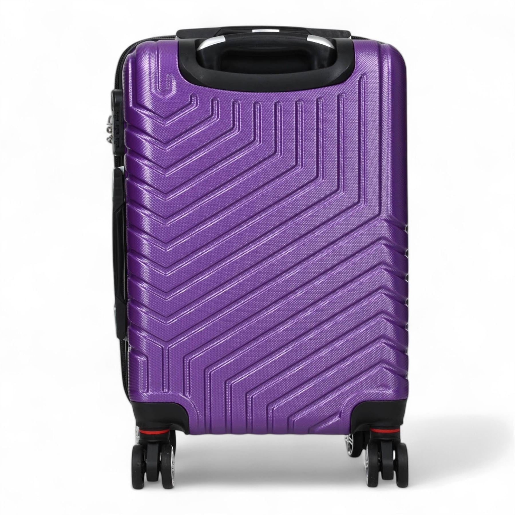 Hard Shell Luggage Set 8 Spinner Wheels ABS Suitcase