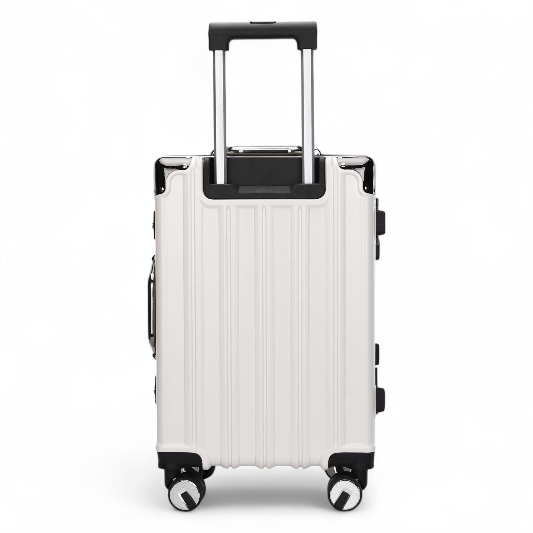 Robust Hard Shell Luggage 8 Wheel Suitcase Set