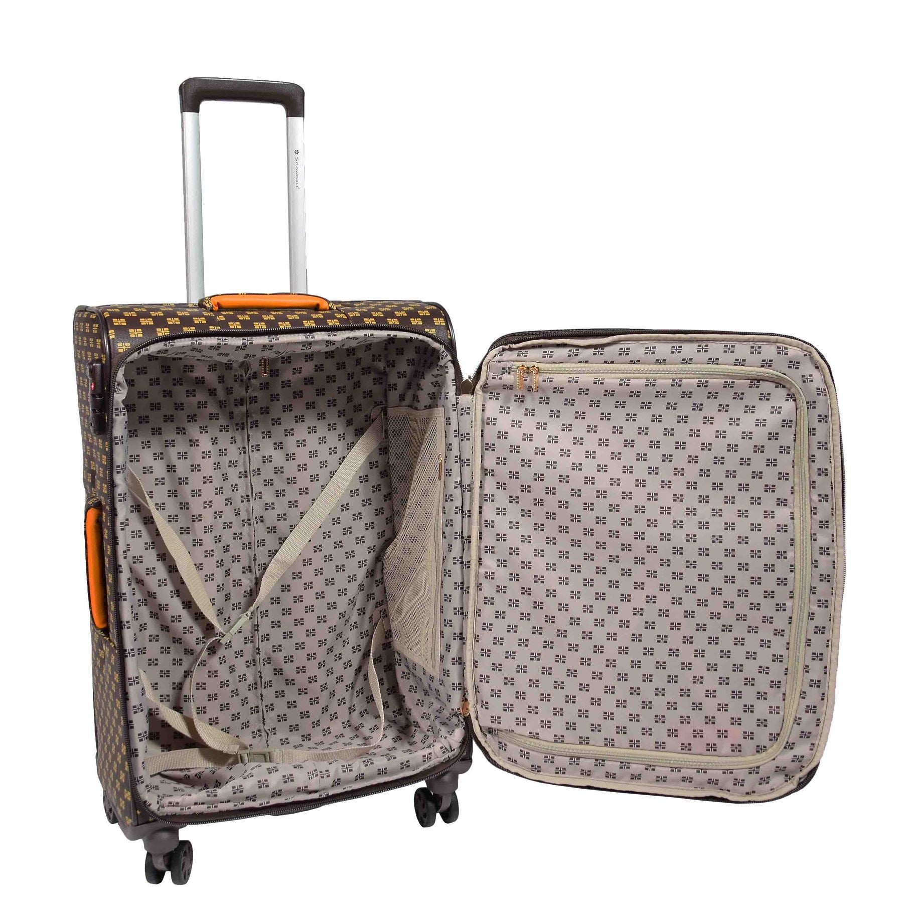 Soft Expandable Waterproof PVC Lightweight Travel Suitcase