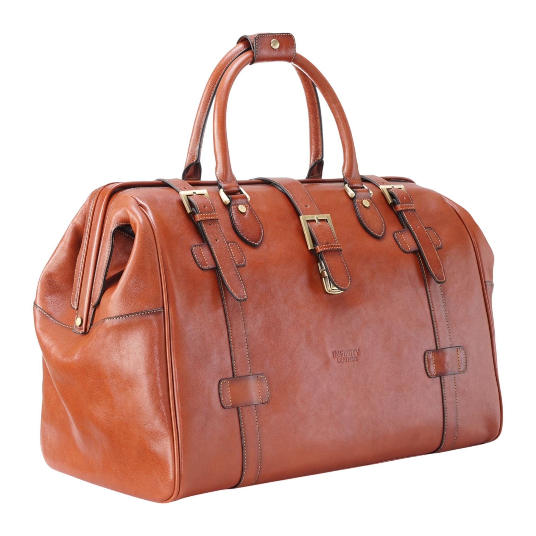 Windsor - Genuine Leather Large Travel Duffle Bag