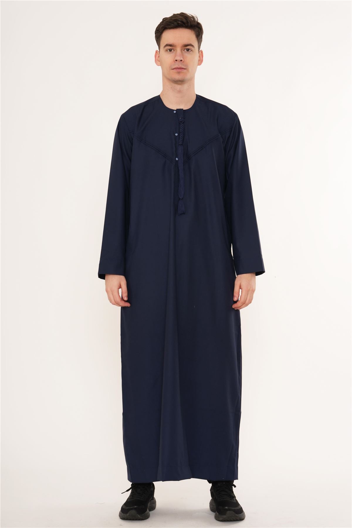 HM11 - Men's Emirati Omani Bobble Button Thobe