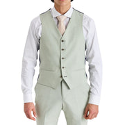 Belmont - Men's Sage Green Tailored Fit Waistcoat