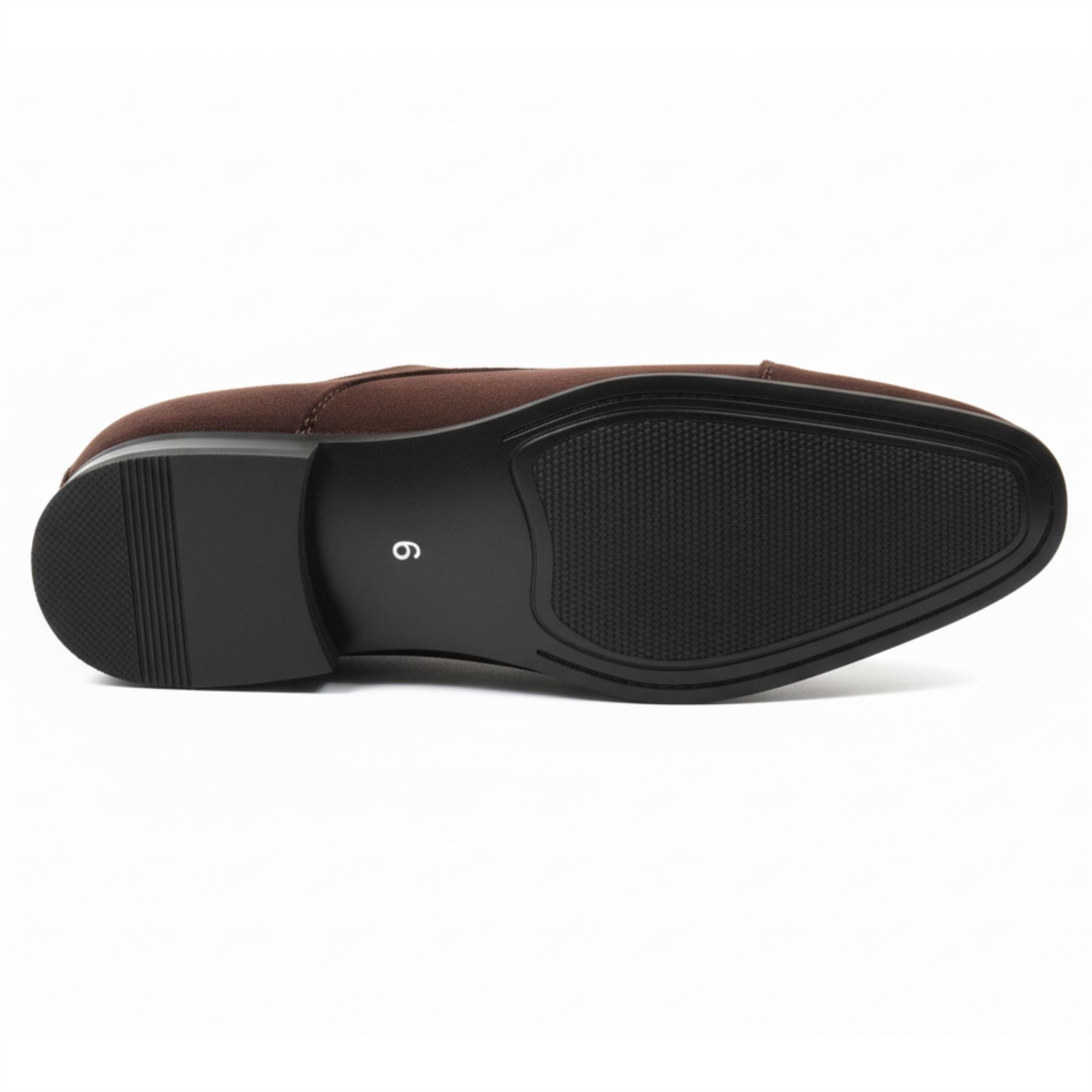 Men's Faux Suede Lace-Up Oxford Shoes