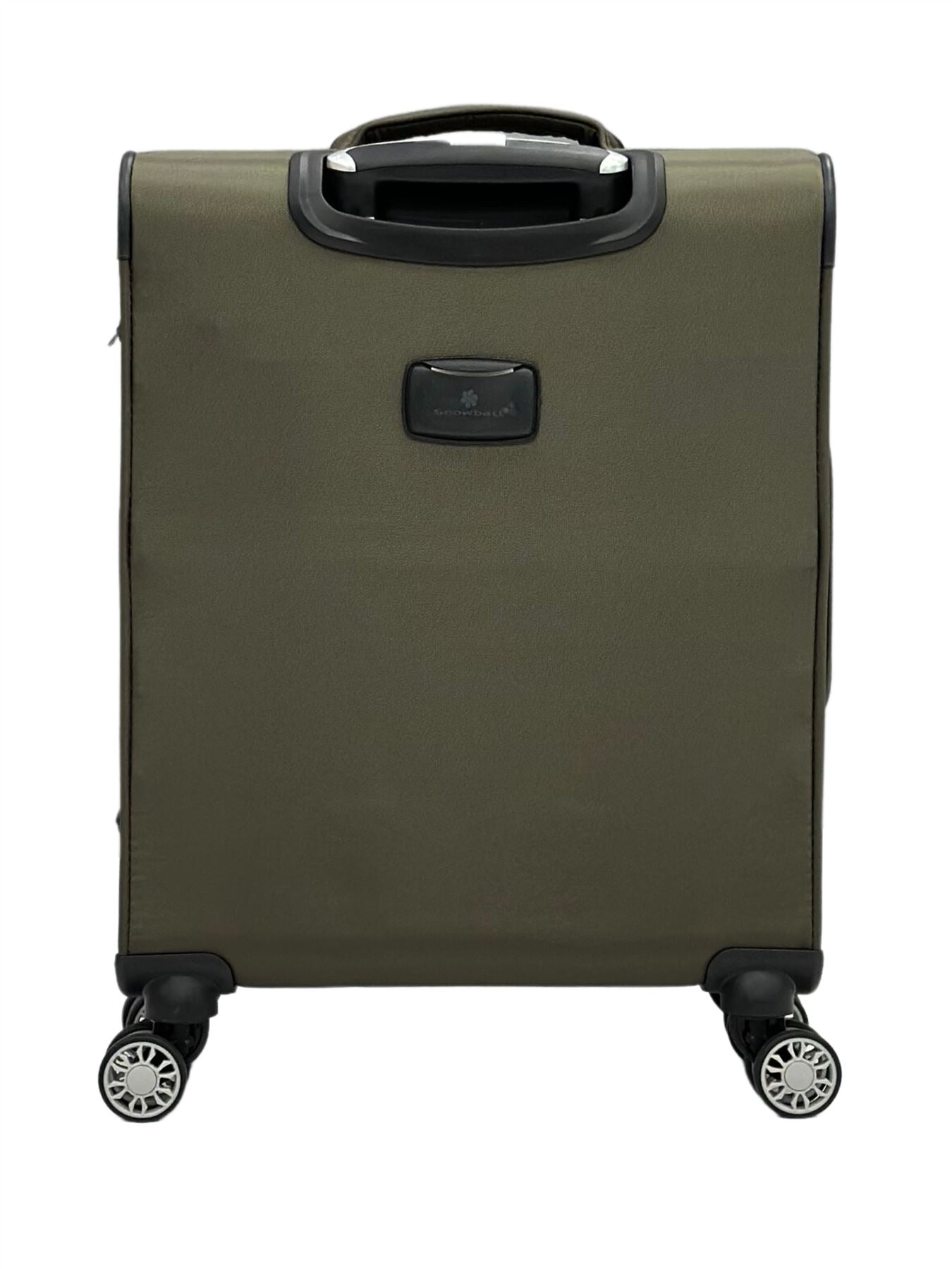 Soft Suitcase Dual 4-Wheel Spinners Expandable Luggage