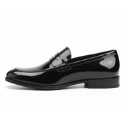Men’s Faux Leather Slip On Penny Loafers