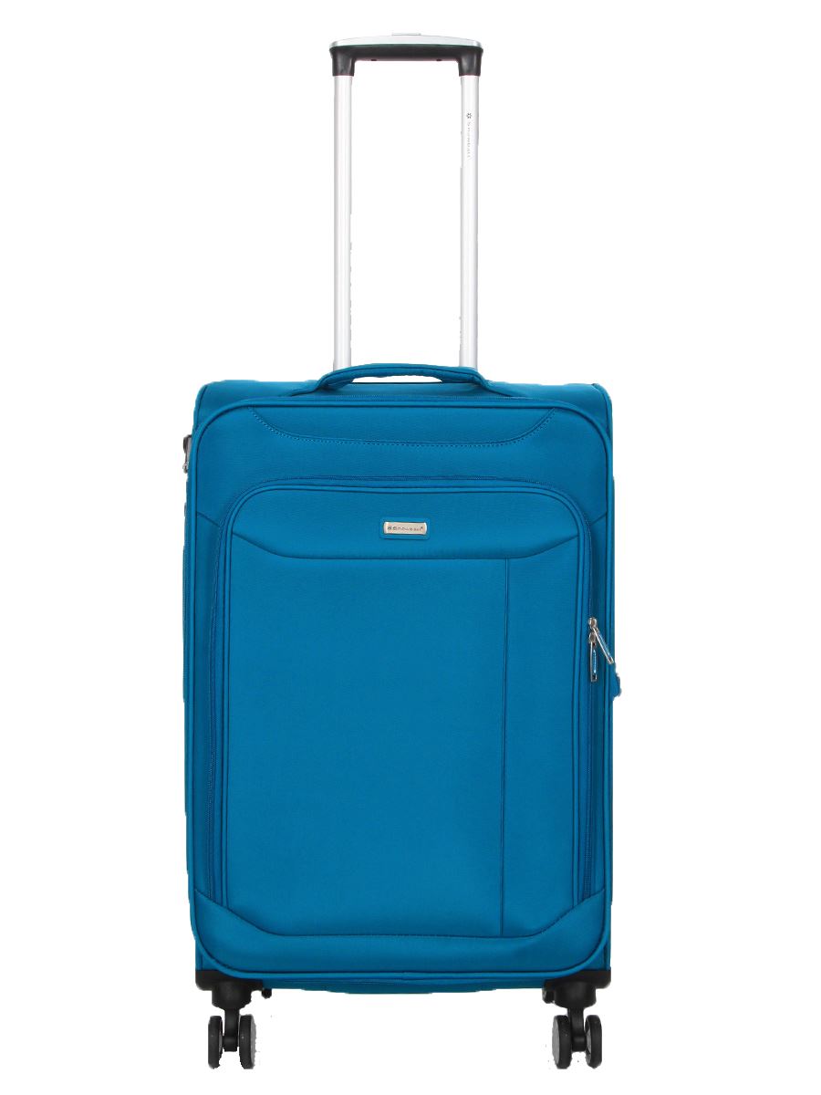 Soft Suitcase Dual 4-Wheel Spinners Expandable Luggage
