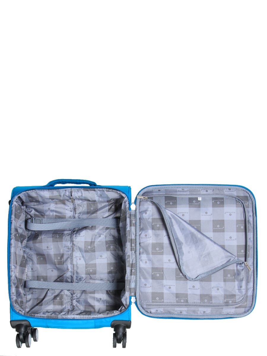 Soft Suitcase Dual 4-Wheel Spinners Expandable Luggage