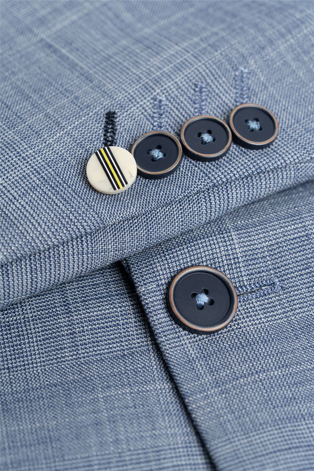 Camden - Men's Blue Check Blazer