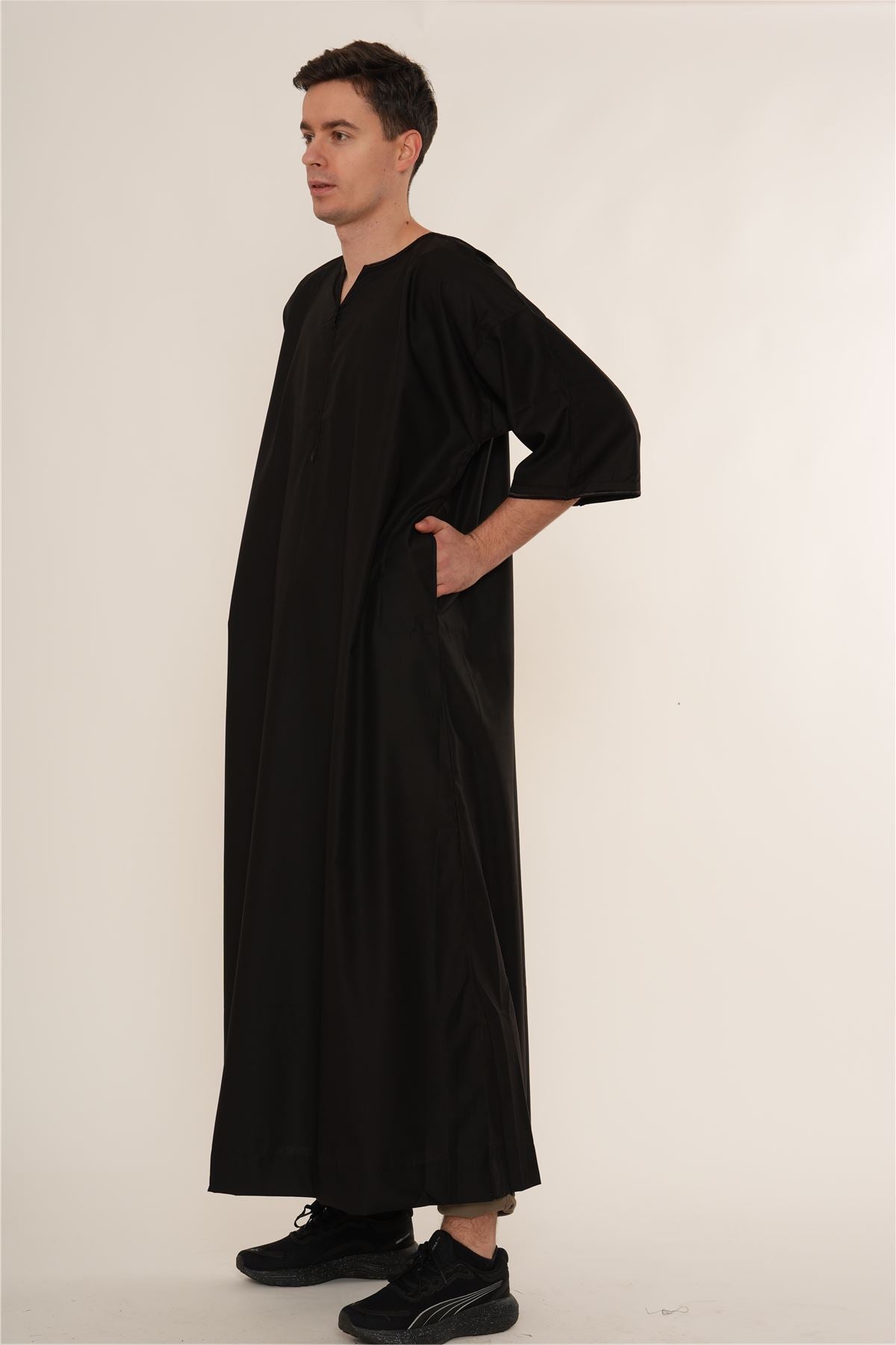 TT-006 - Men's Emirati Omani Half Sleeve Thobe