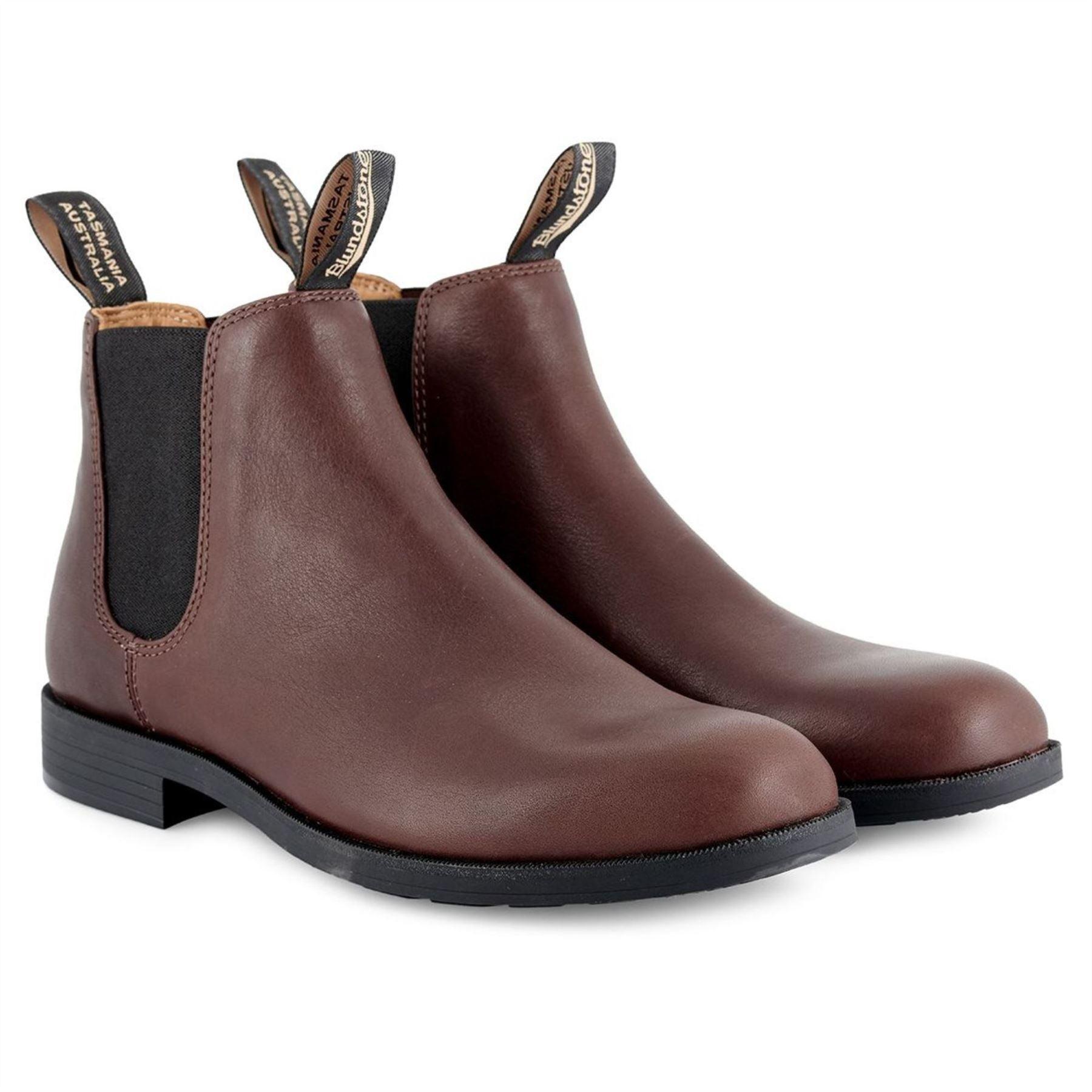 Blundstone 1900 Chestnut Brown Leather Chelsea Dress Boots Dealer Classic - Knighthood Store