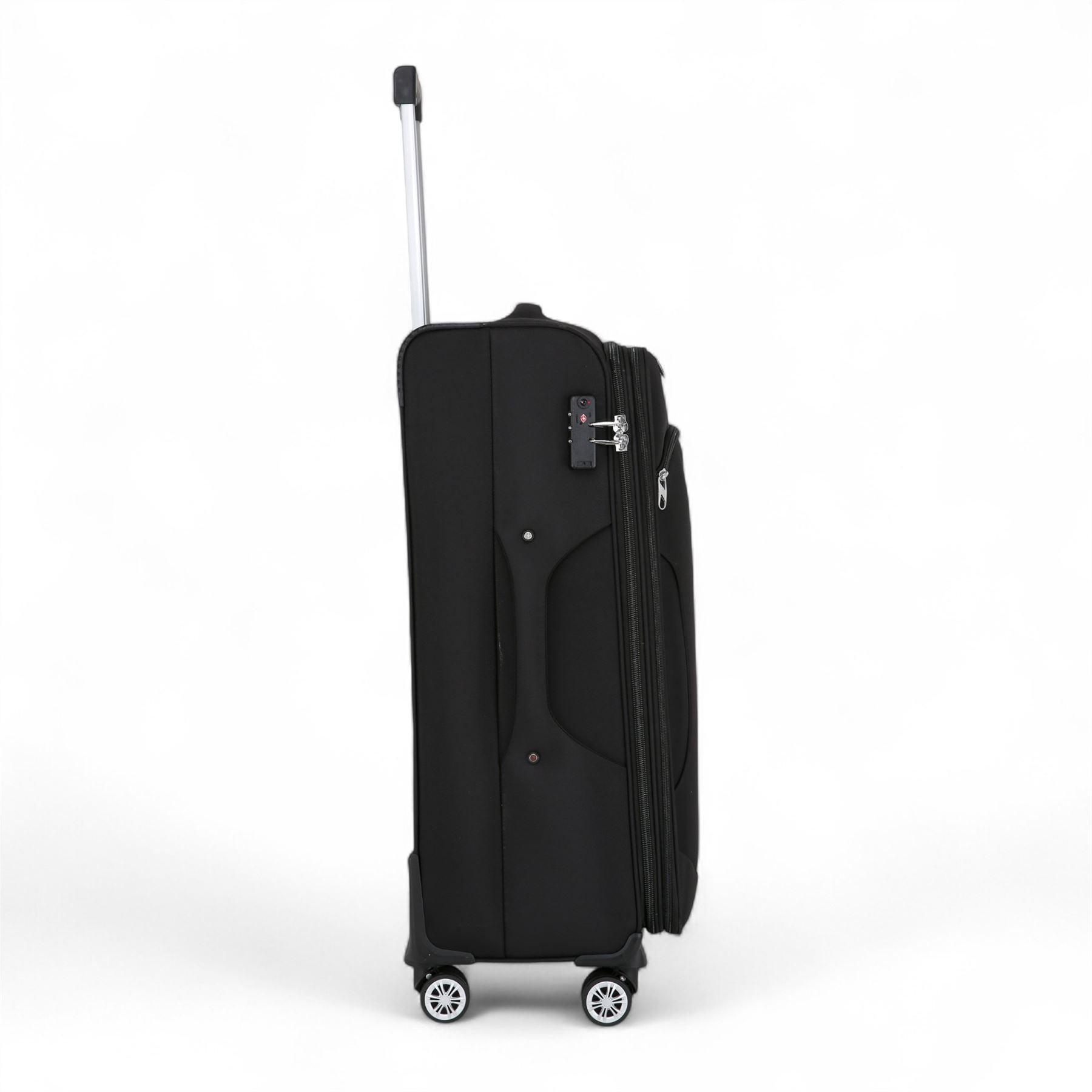 Lightweight Soft Shell Luggage Set Travel Suitcases