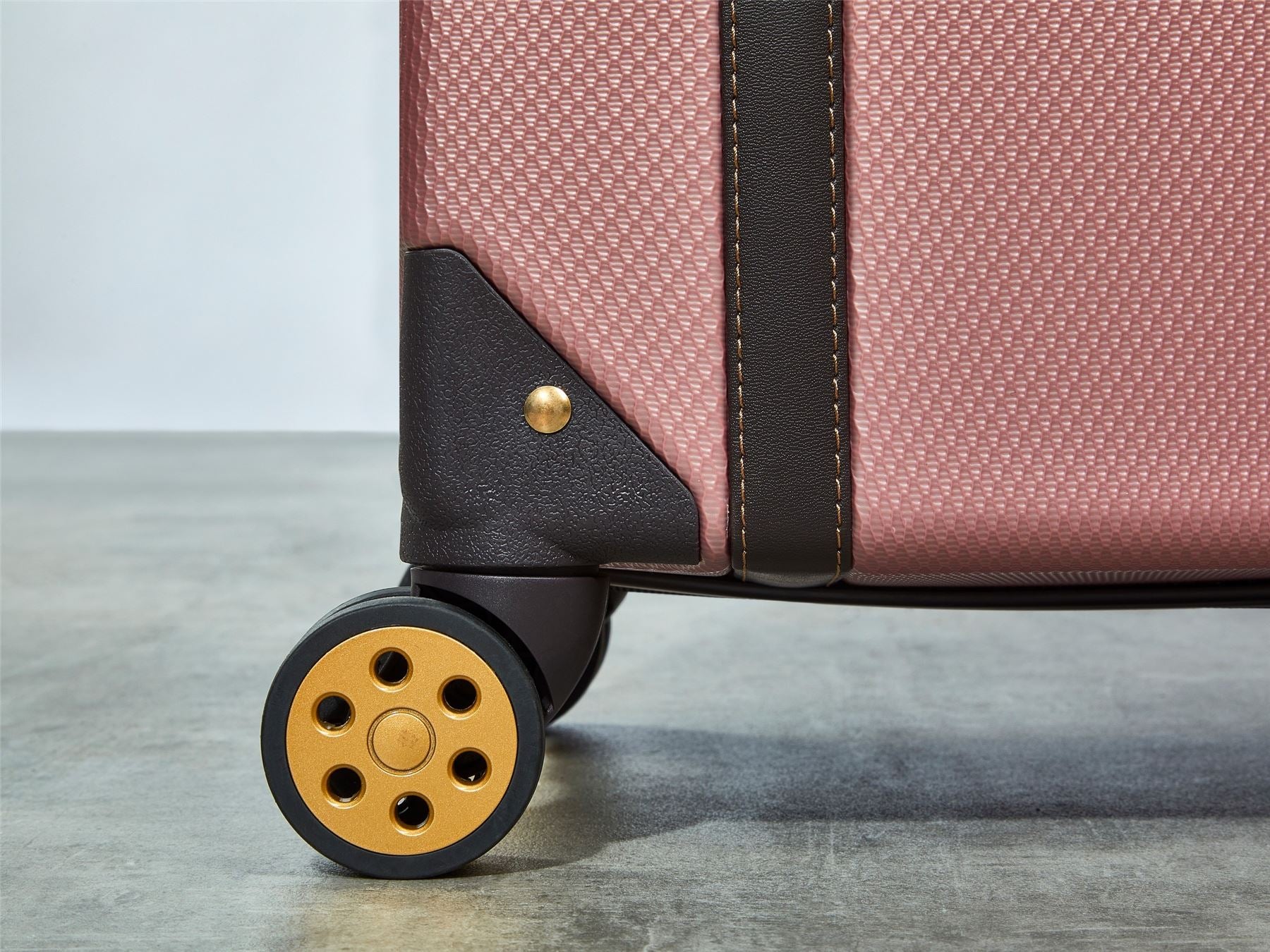 Luggage Suitcase Travel Bag Carry On Hand Cabin Check in Hard-Shell 4 Spinner Wheels Trolley Set | Vintage