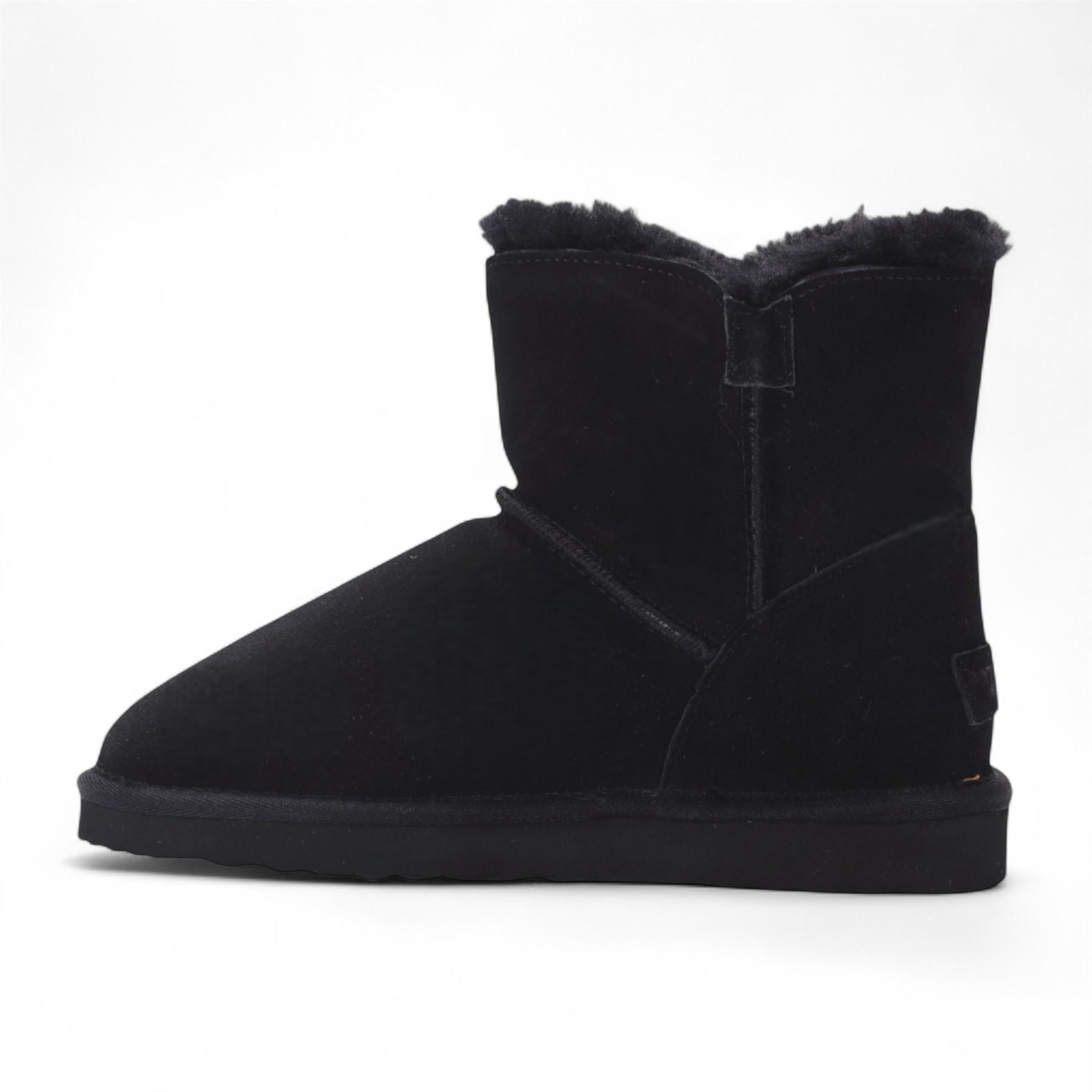 Alpine - Women's Sheepskin Suede Winter Slip-On Boots