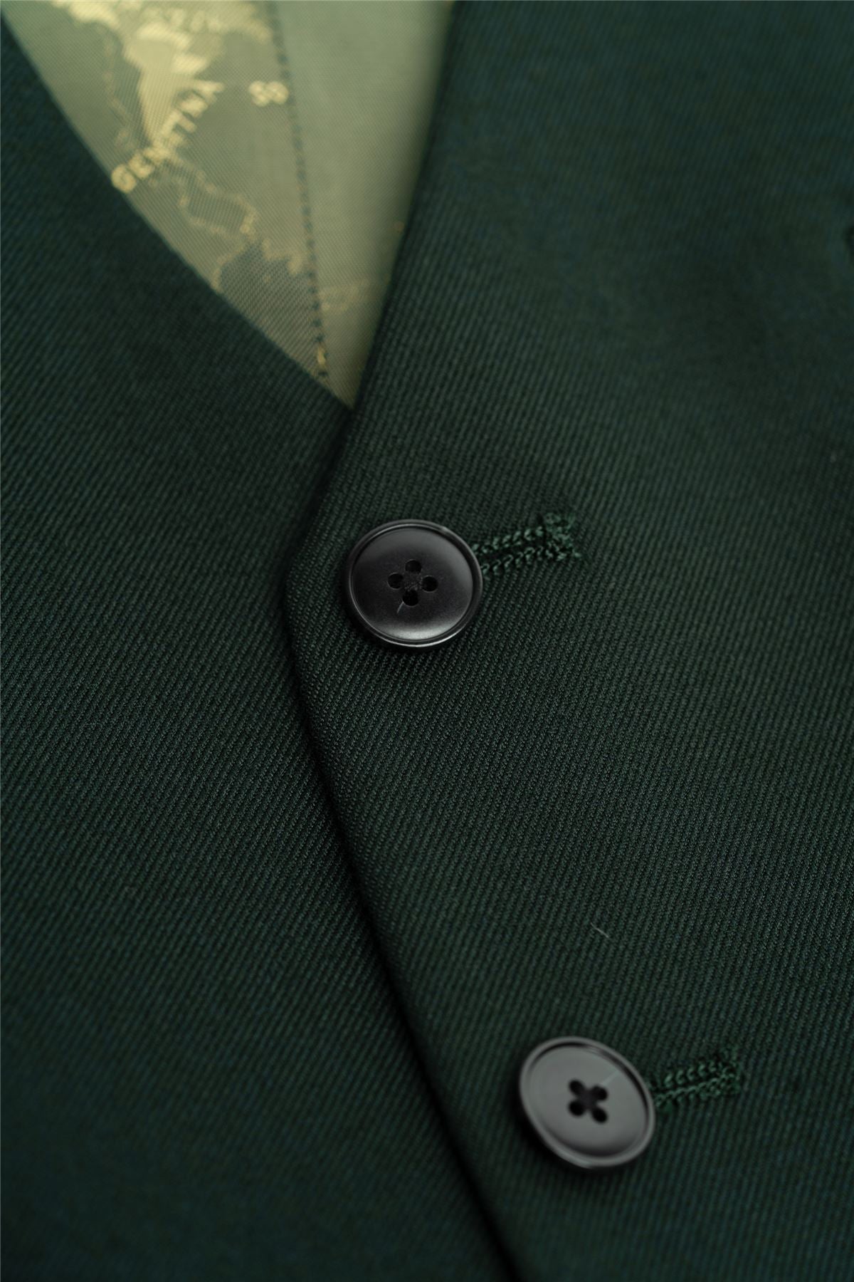Malibu - Men's Forest Green Waistcoat