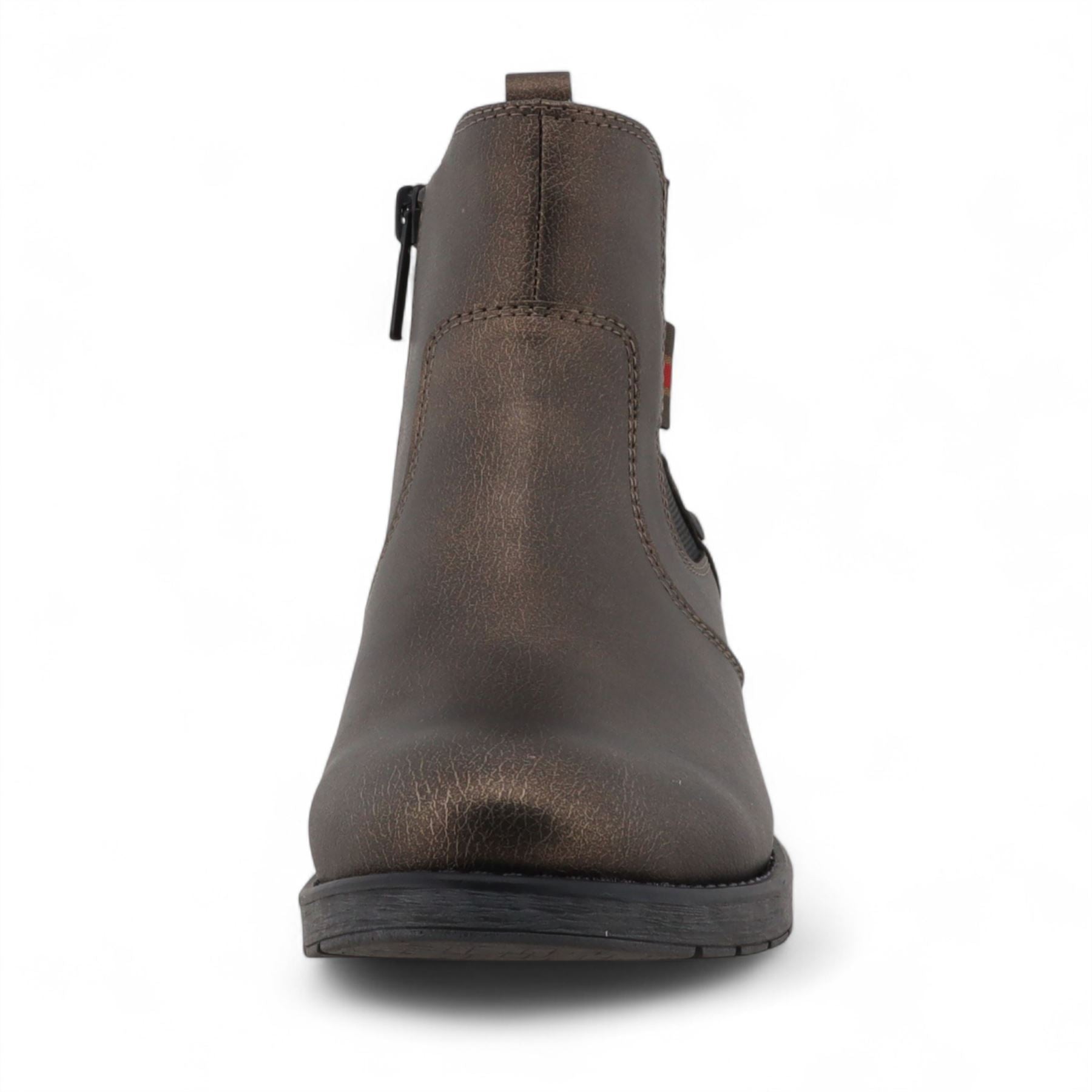 Women's Golden Brown Chelsea Ankle Boots
