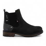 Men's Dark Grey Water-Resistant Chelsea Ankle Boots