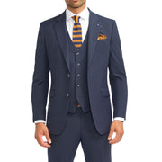 Men's Blazer Navy Tailored Fit Formal Suit Jackets