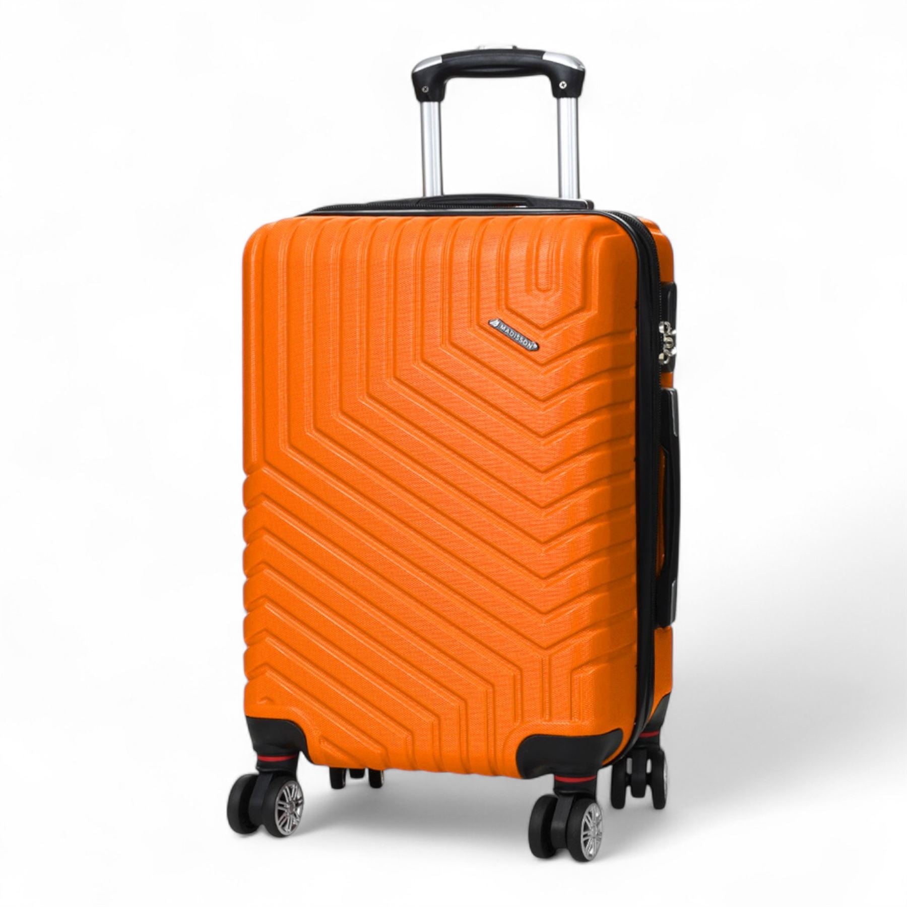 Hard Shell Luggage Set 8 Spinner Wheels ABS Suitcase