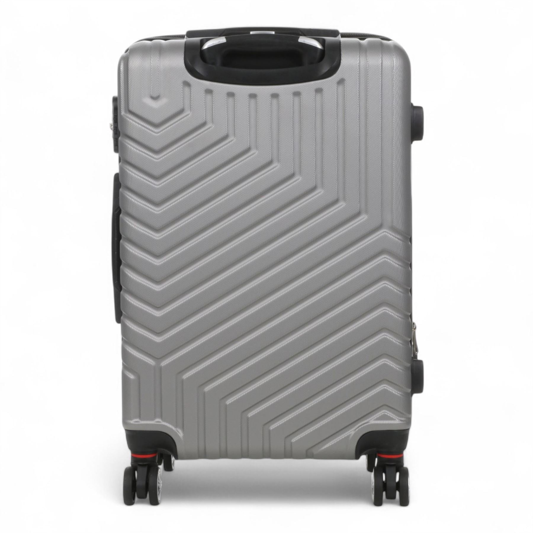 Hard Shell Luggage Set 8 Spinner Wheels ABS Suitcase