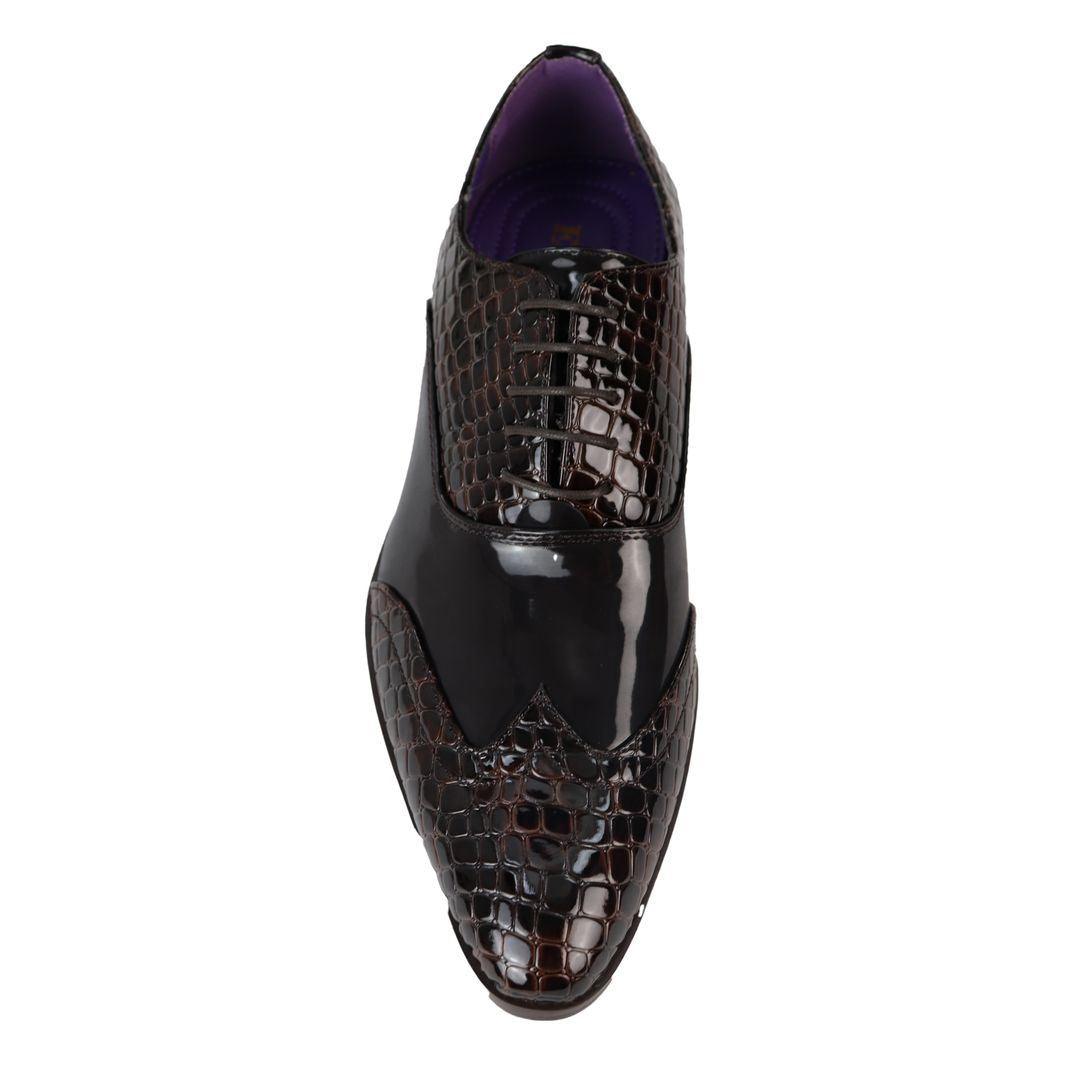 Mens Slip On Patent Shiny Tassle Driving Loafers Shoes Leather Smart Casual - Knighthood Store