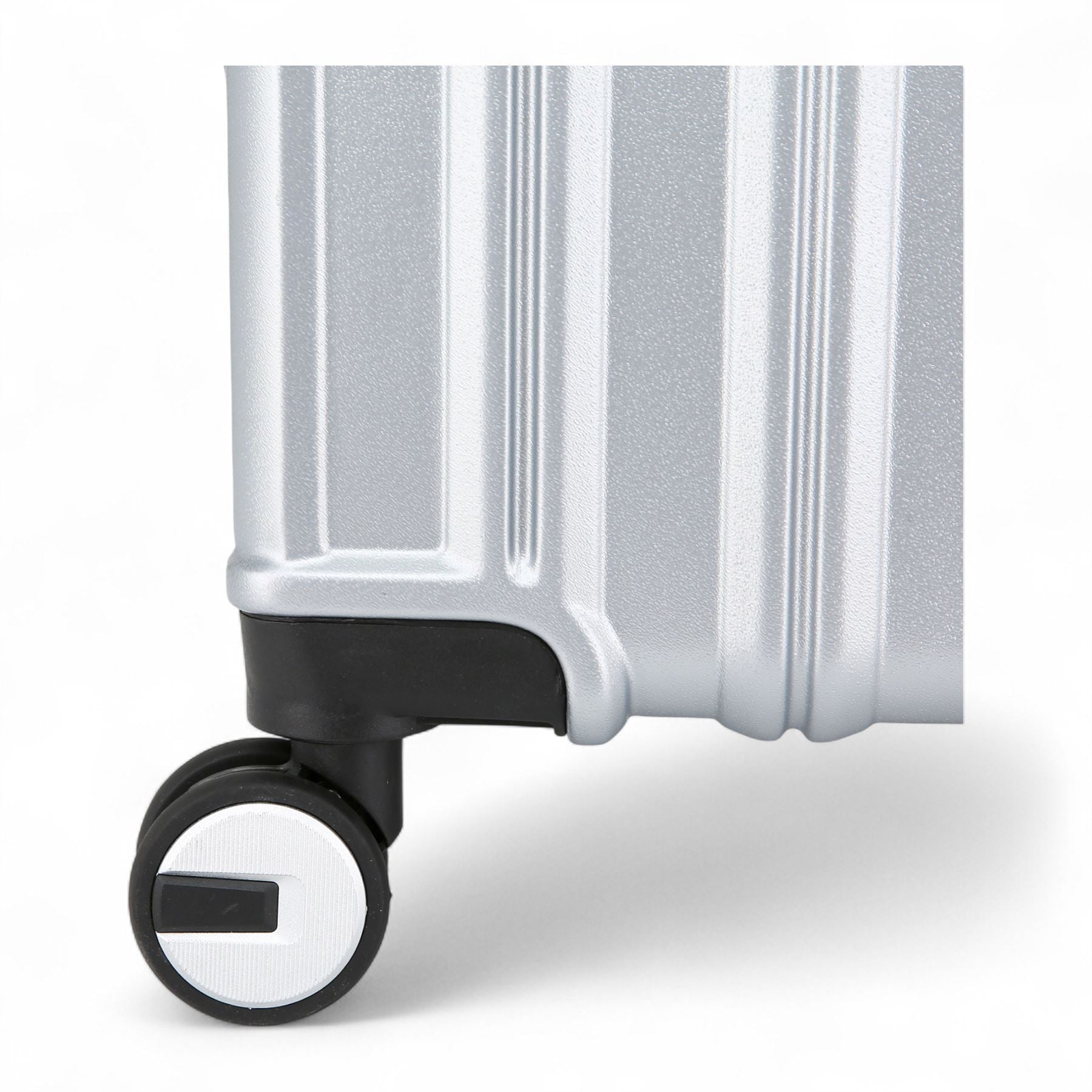 Robust Hard Shell Luggage 8 Wheel Suitcase Set