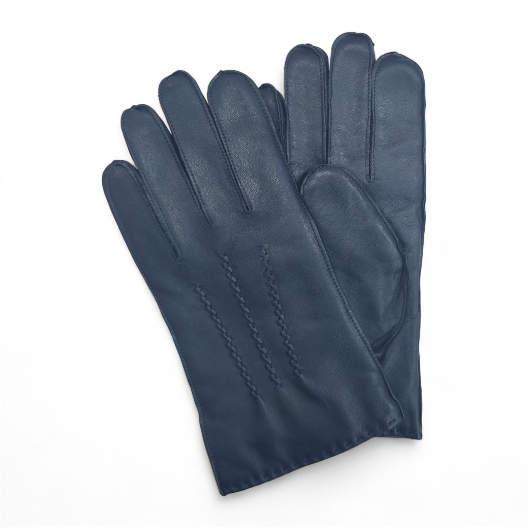 Men's Leather Wool Lined Gloves
