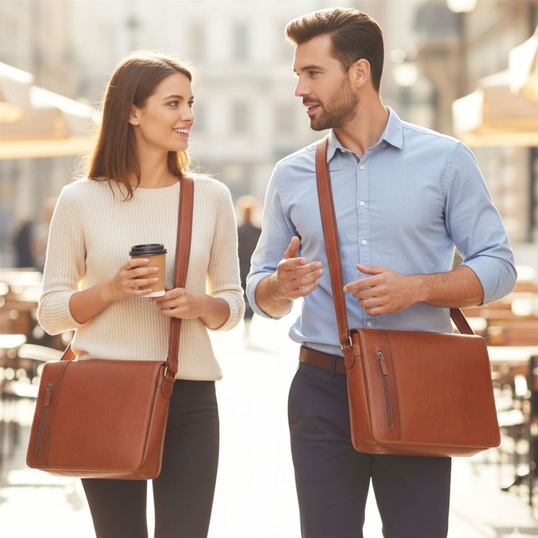 Astor - Genuine Leather Laptop Bag