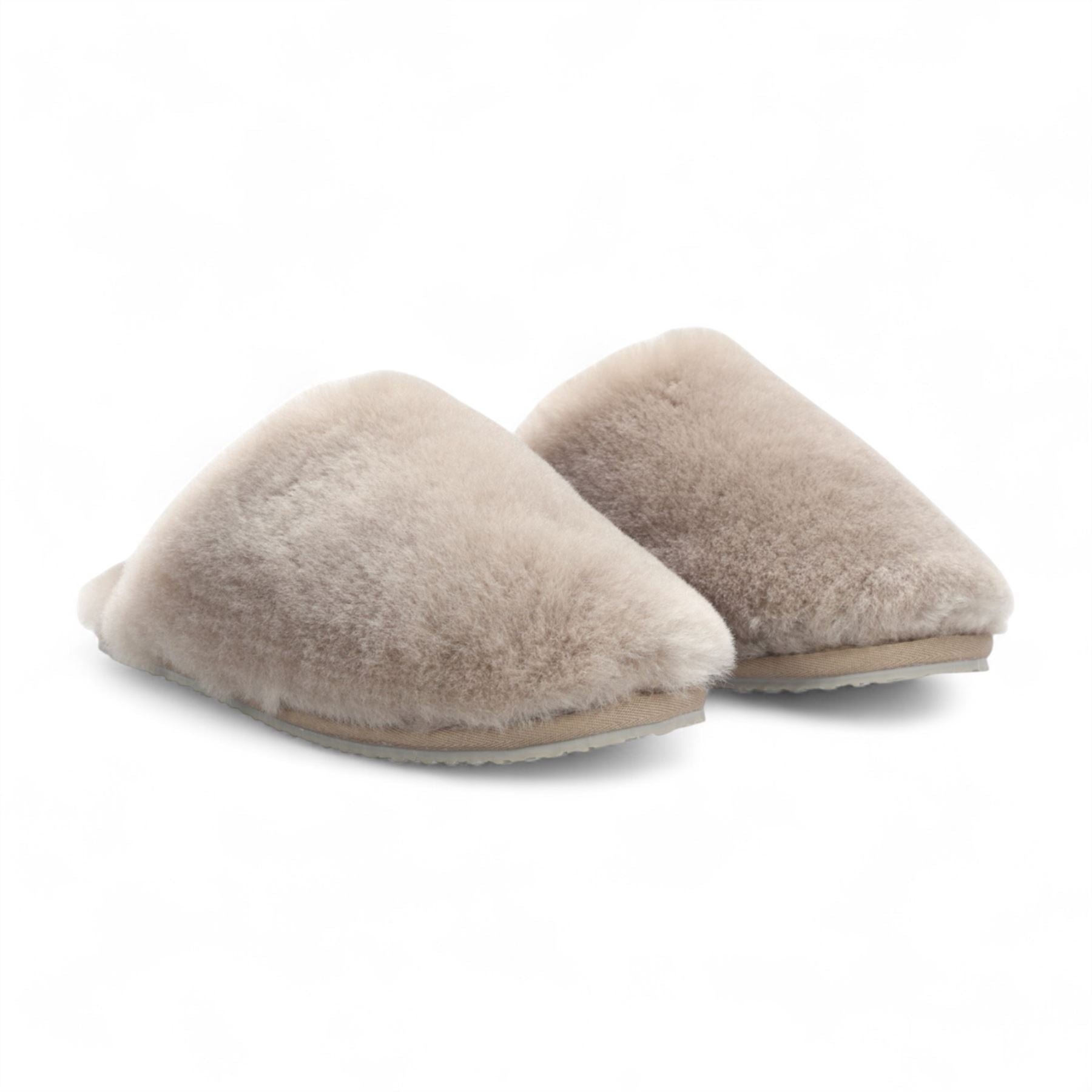 Aurora - Women's Sheepskin Fluffy Slippers