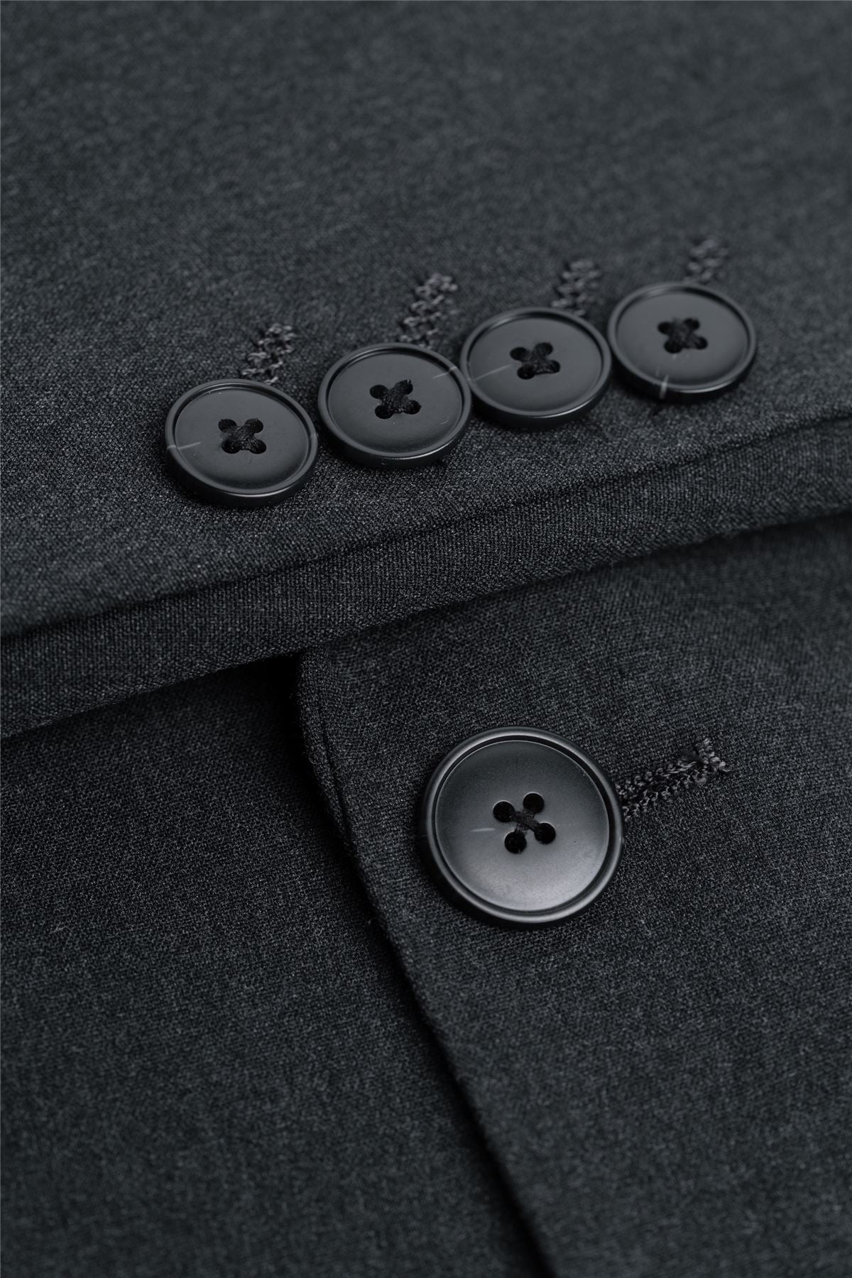 Malibu - Men's Charcoal Textured Blazer