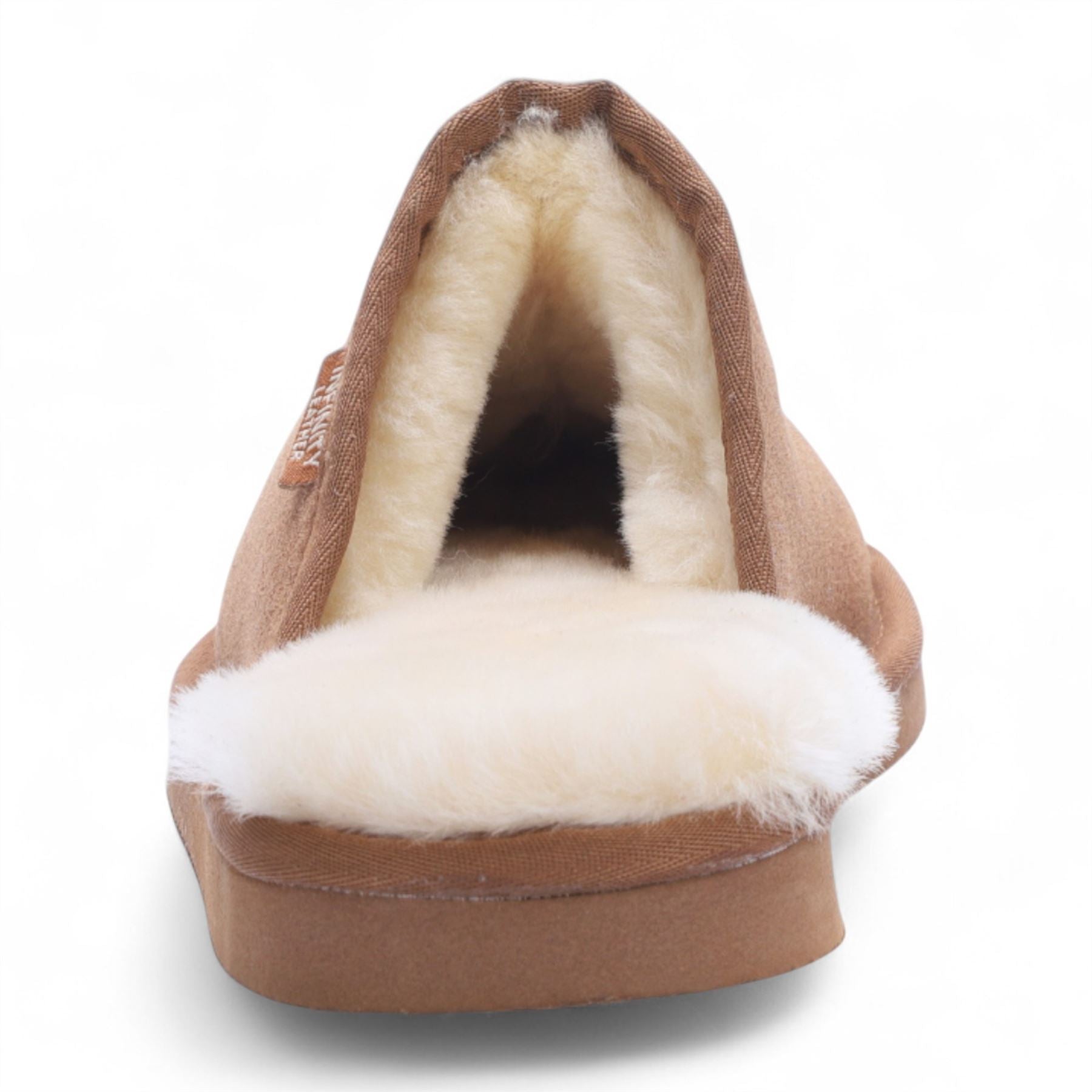 Highland - Men's Genuine Sheepskin Suede Mule Slippers