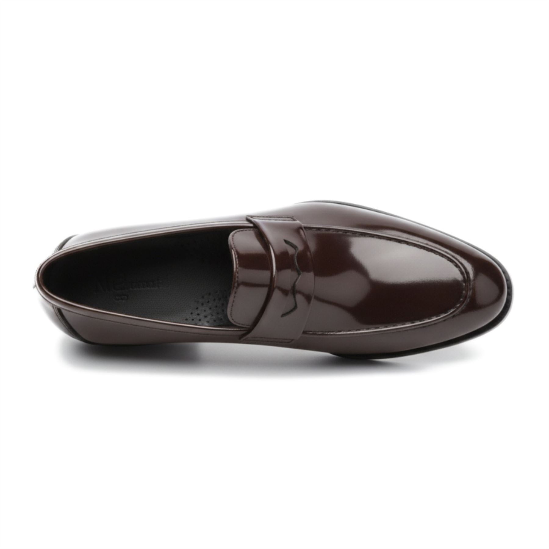 Men’s Faux Leather Slip On Penny Loafers