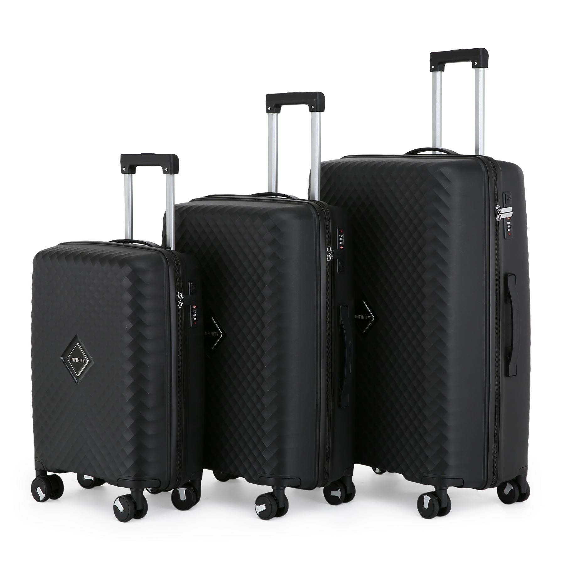 Lightweight Hard Shell Suitcase 4-Wheel Luggage
