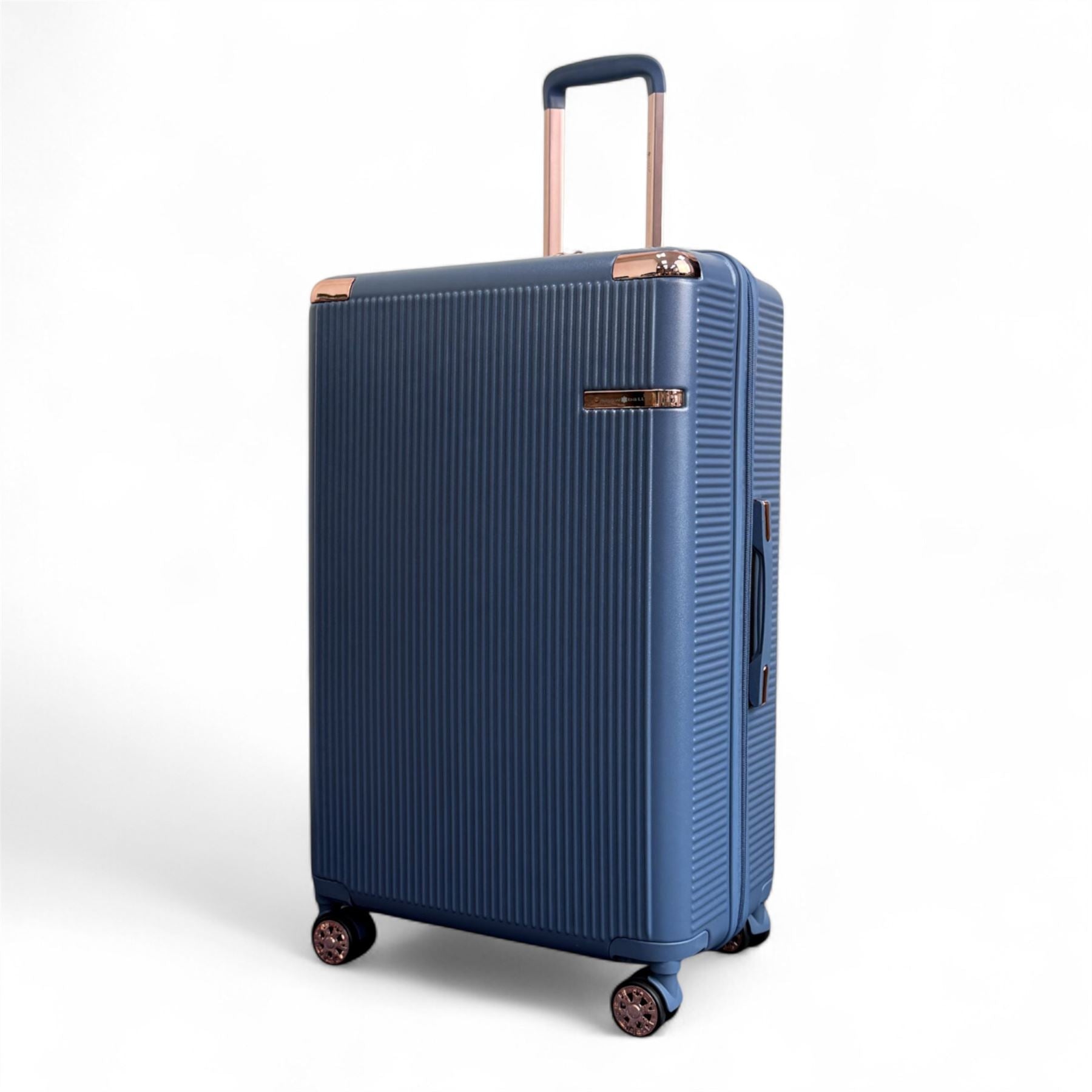 Hard Shell Luggage 8 Spinner Wheels Travel Suitcase