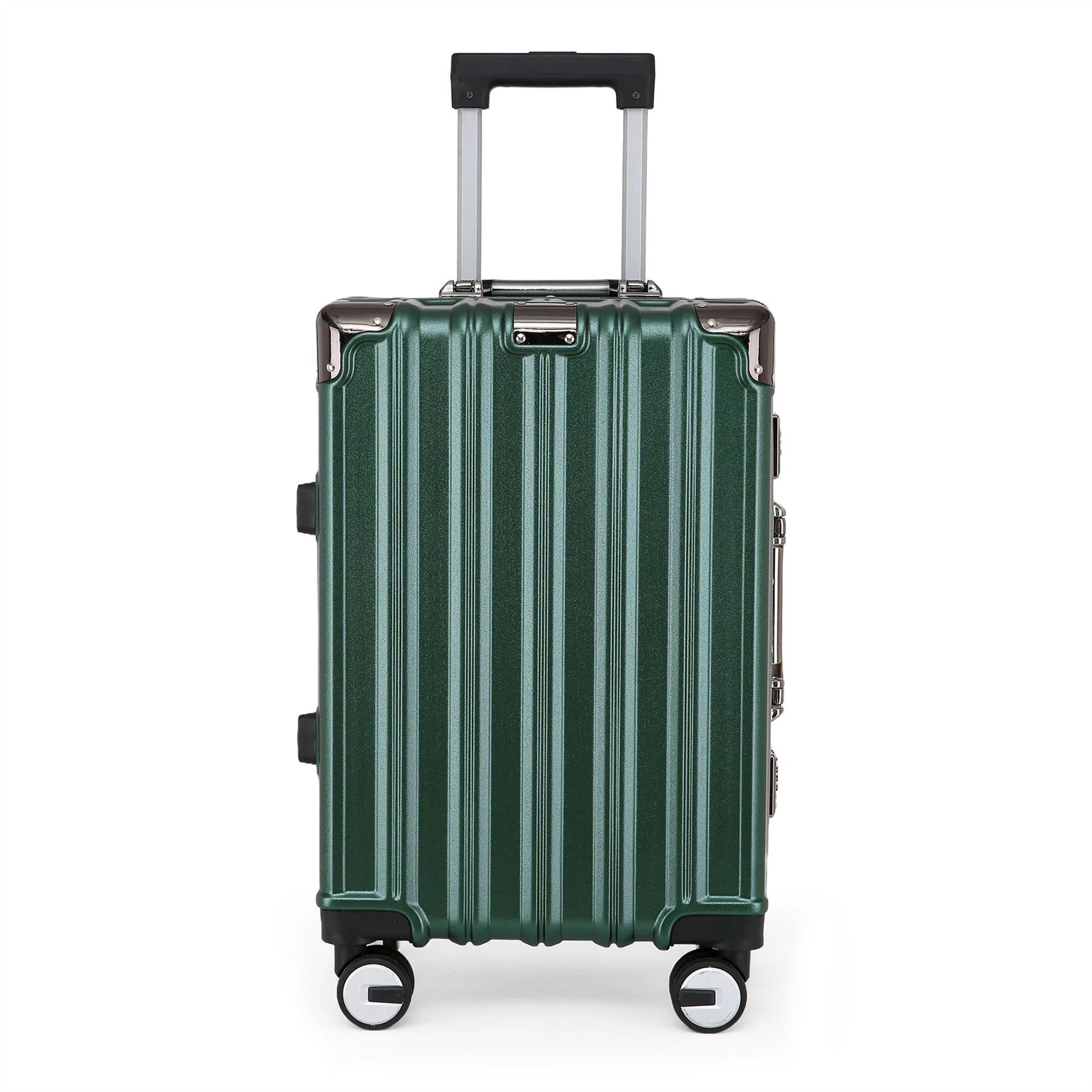 Robust Hard Shell Luggage 8 Wheel Suitcase Set