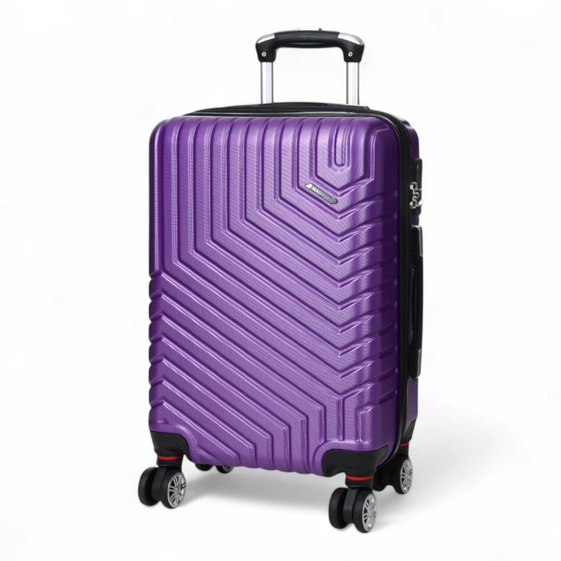 Hard Shell Luggage Set 8 Spinner Wheels ABS Suitcase