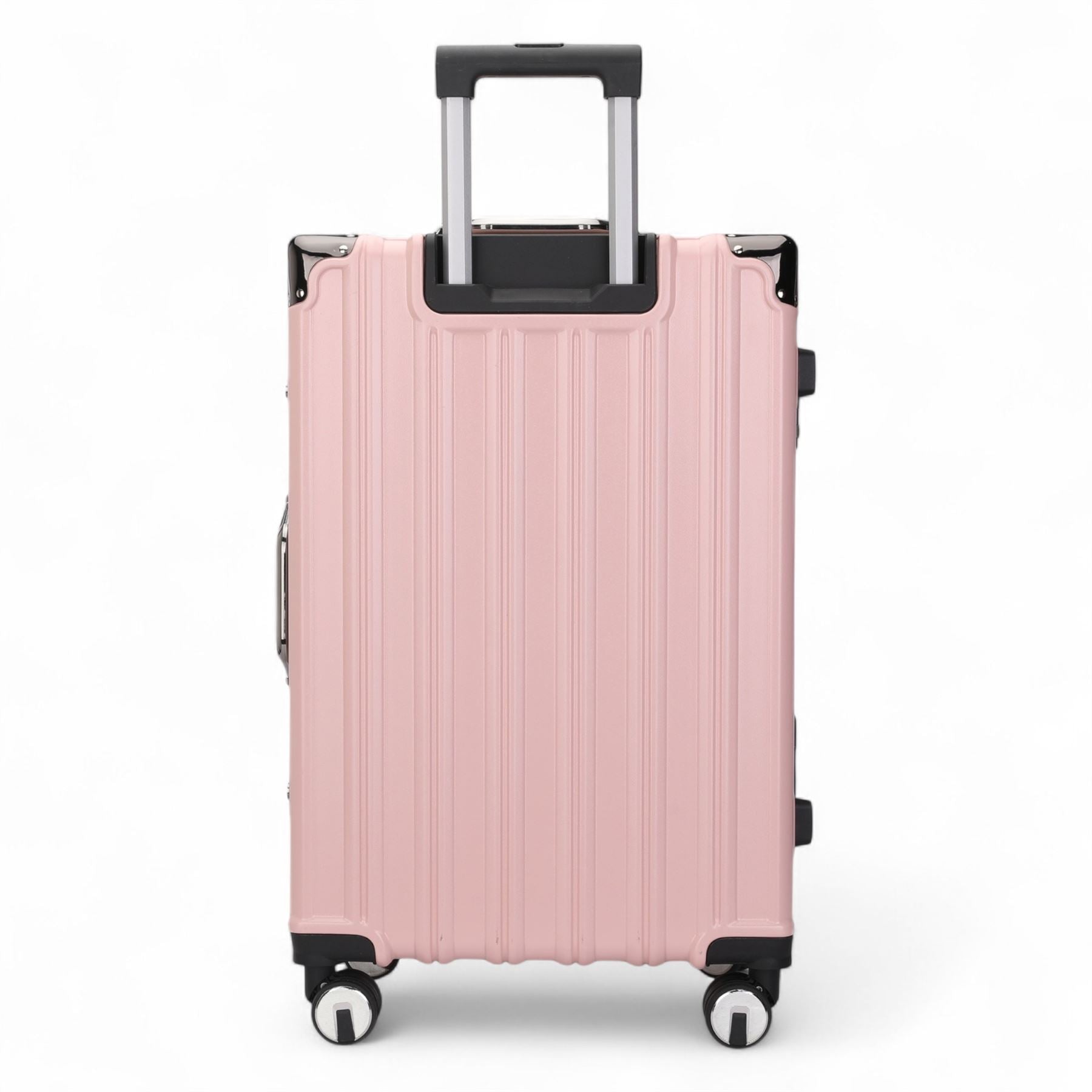 Robust Hard Shell Luggage 8 Wheel Suitcase Set
