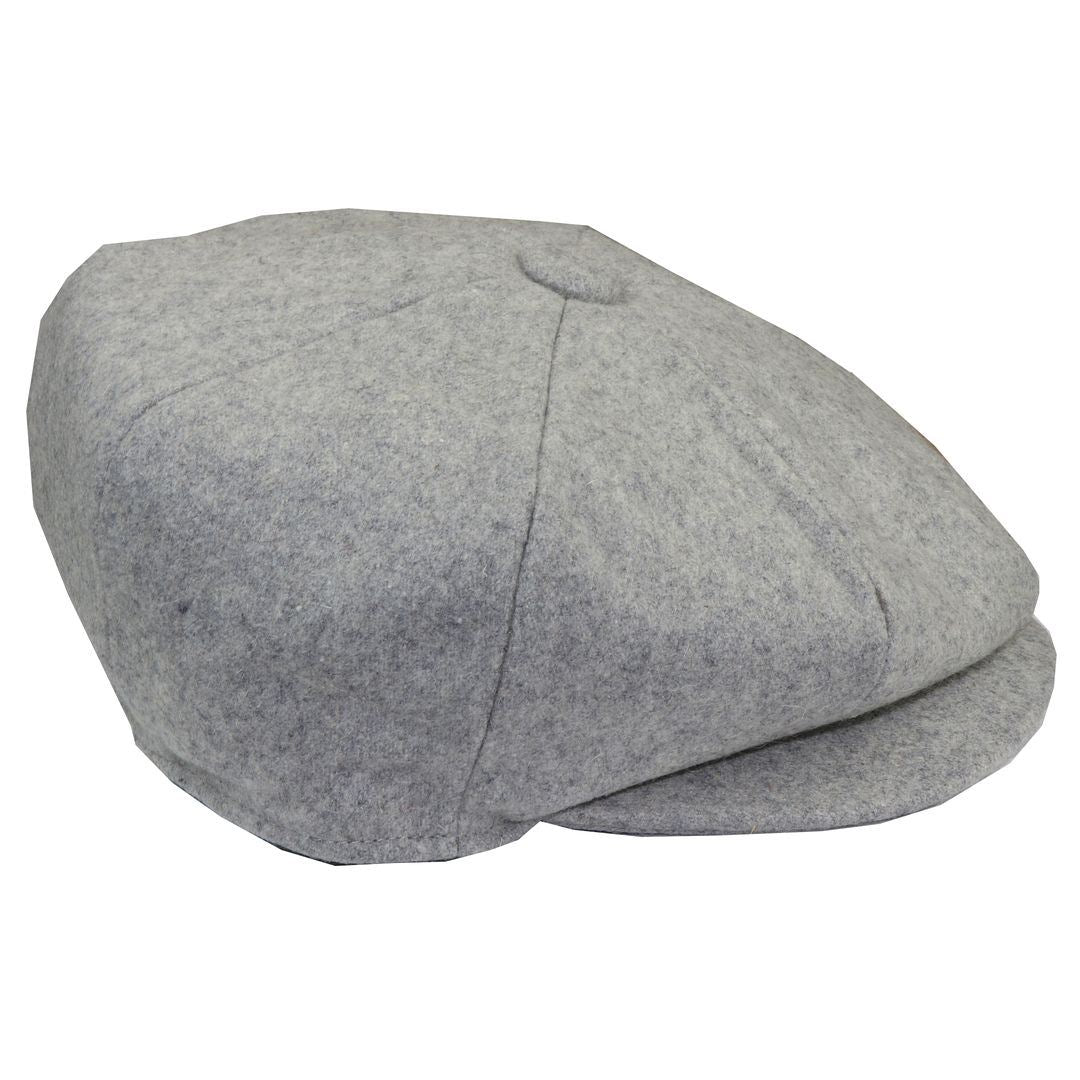 Boys Wool Blend Newsboy Hat Flat Cap