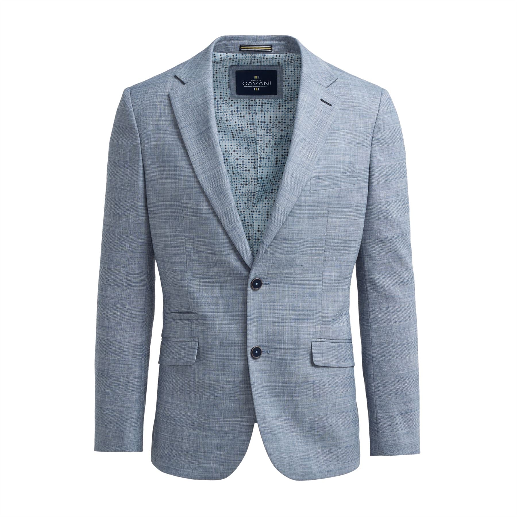 Camden - Men's Blue Check Blazer