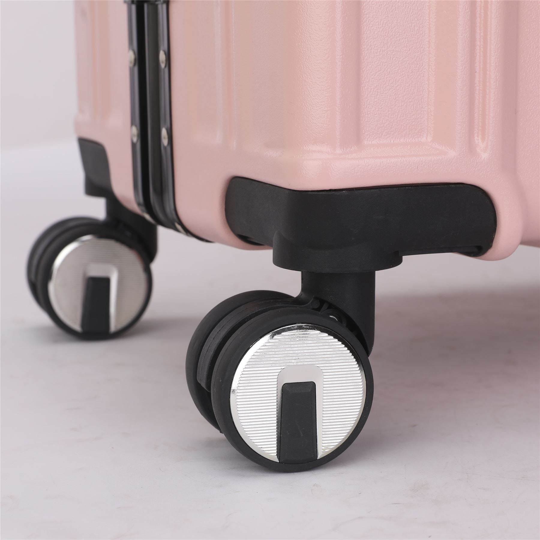 Robust Hard Shell Luggage 8 Wheel Suitcase Set