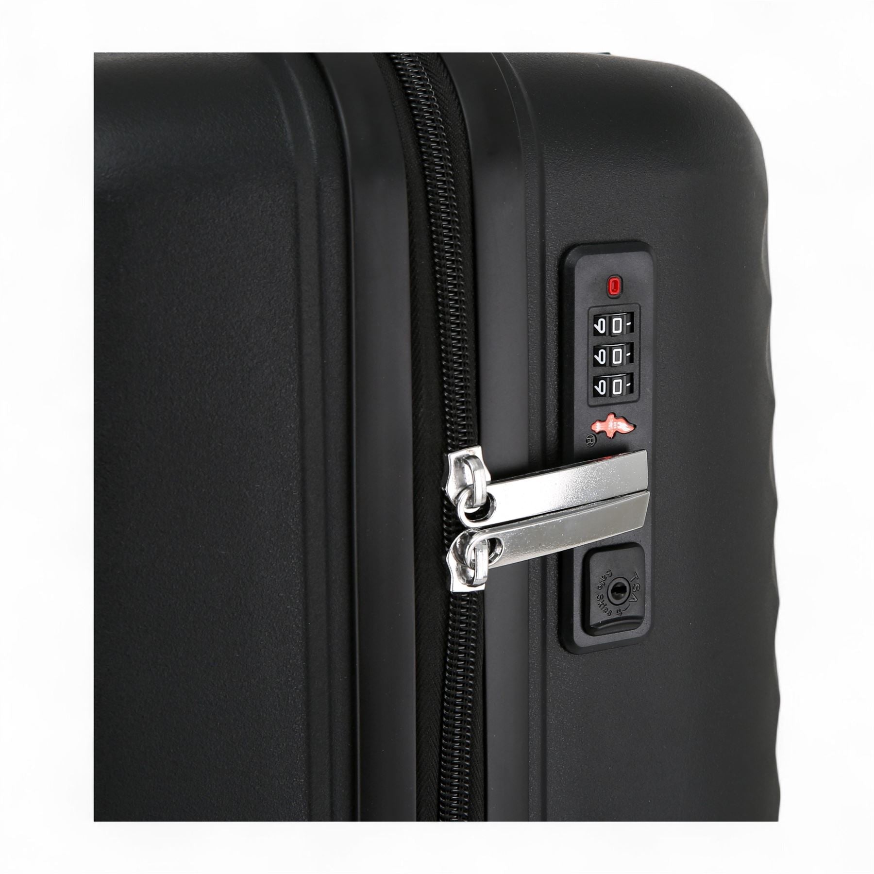 Lightweight Hard Shell Suitcase 4-Wheel Luggage
