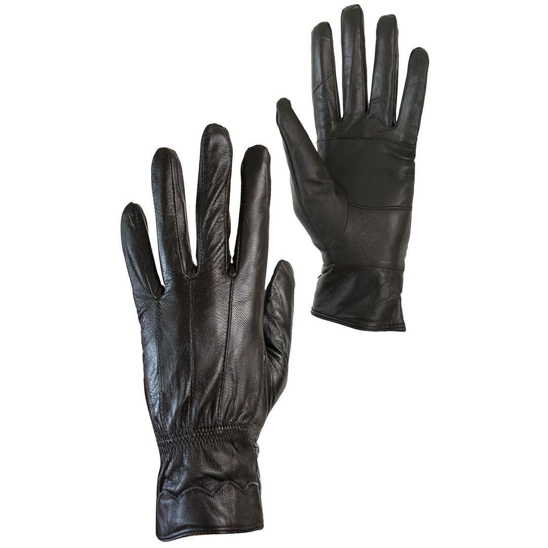 Ladies Womens Winter Quality Genuine Soft Leather Gloves Fur Lined Driving Warm - Knighthood Store