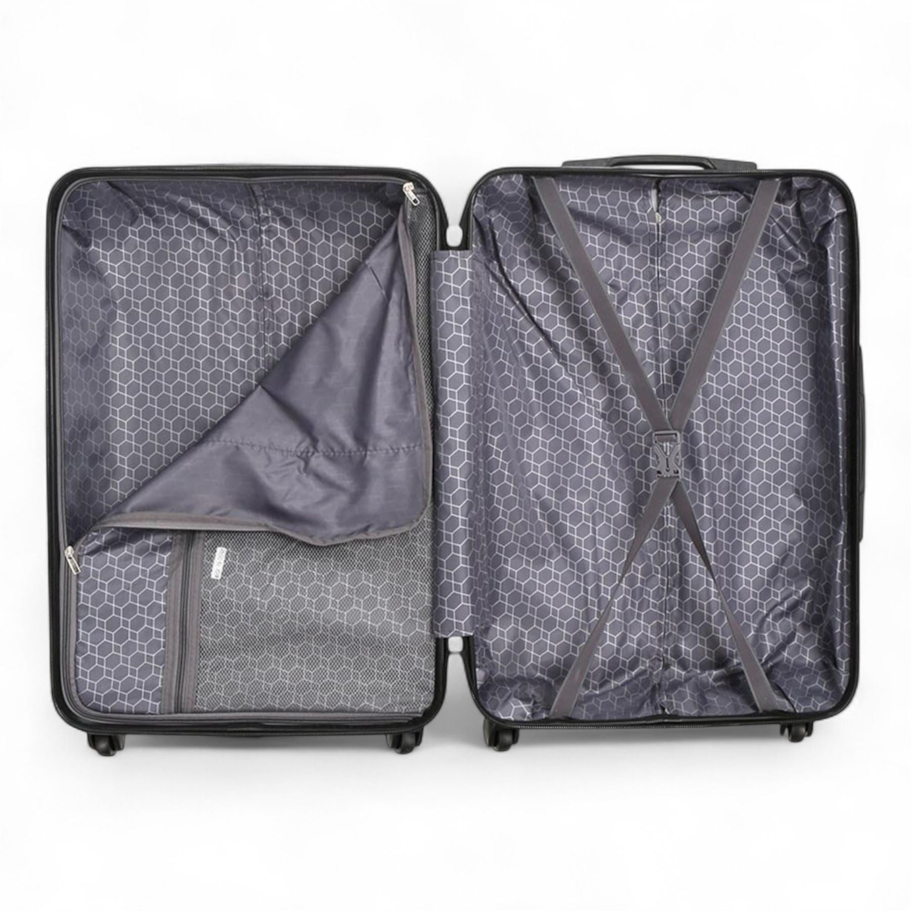 Hardshell Luggage Set 8 Spinner Wheels Suitcase