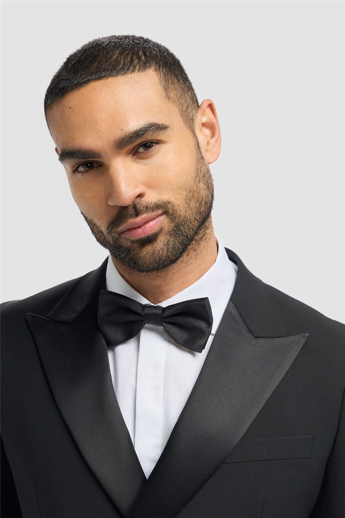 Men's Blazer Black Formal Double Breasted Tuxedo Jacket