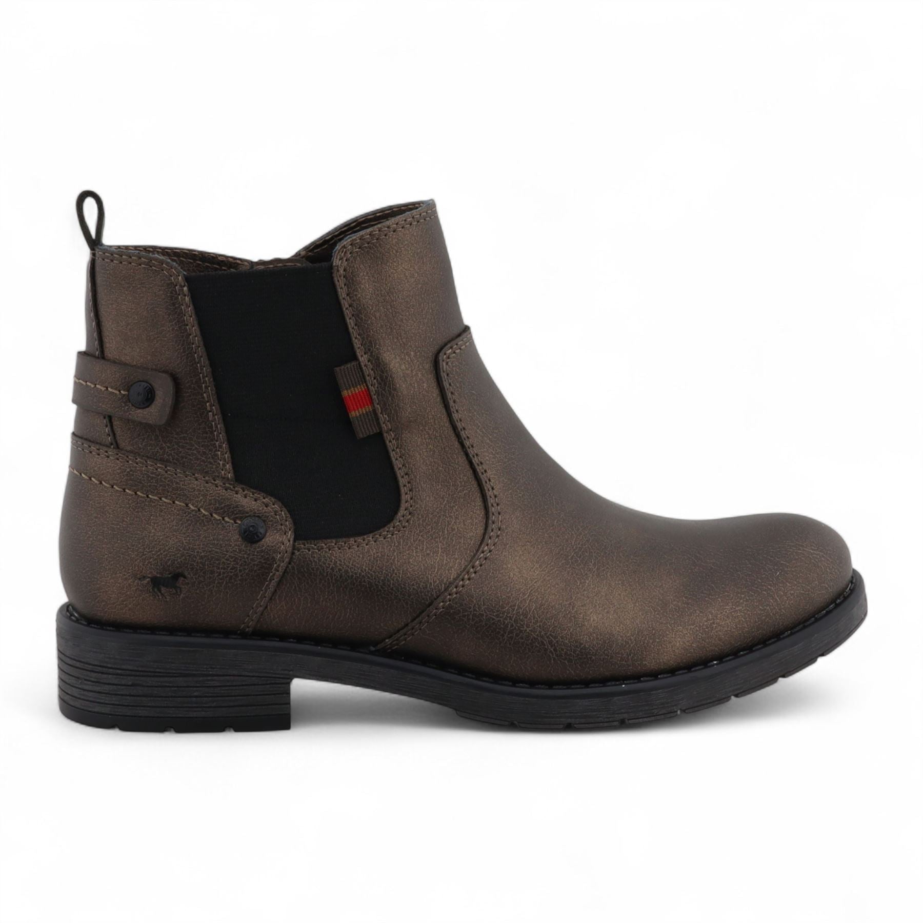 Women's Golden Brown Chelsea Ankle Boots